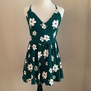 Floral jersey romper Forever 21